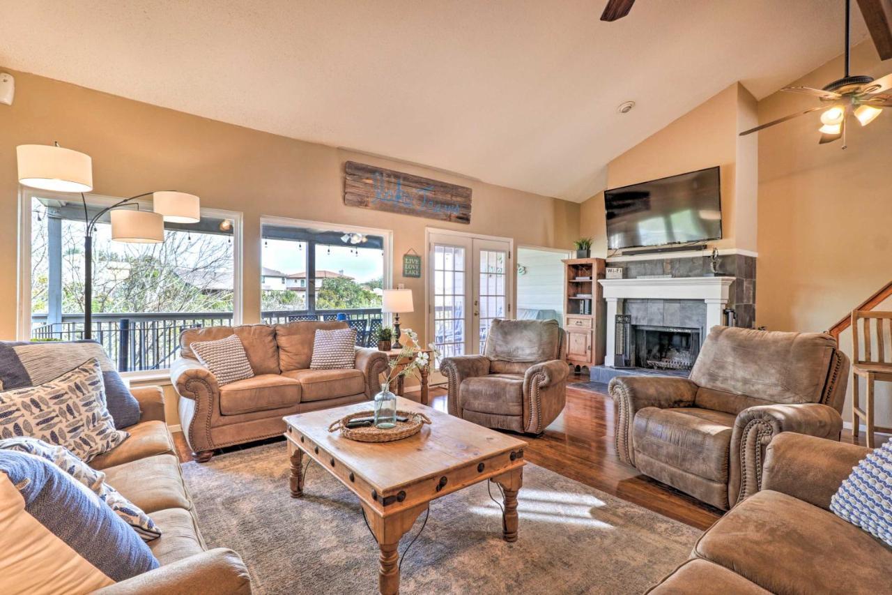 Lakefront Home With Point Venture Golf Access! Exteriör bild